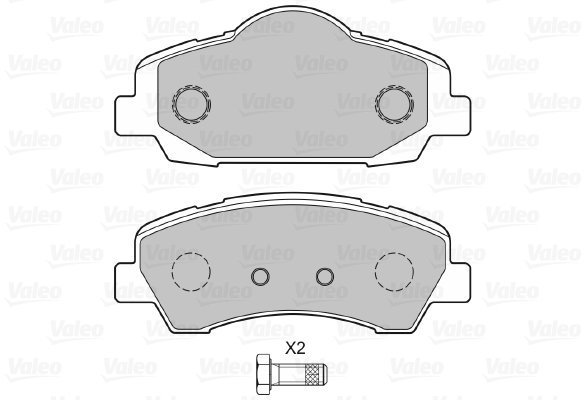 VALEO Brake Pads 601371 - Brake Pads