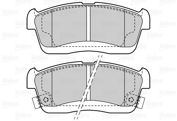 VALEO Brake Pads 601525 - Brake Pads