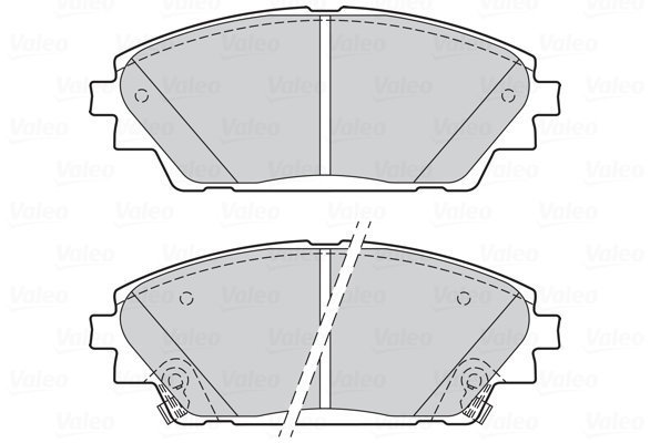 VALEO Brake Pads 302285 - Brake Pads