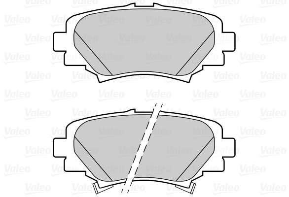 VALEO Brake Pads 302288 - Brake Pads
