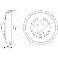 VALEO Brake drum 237082 - Brake drum