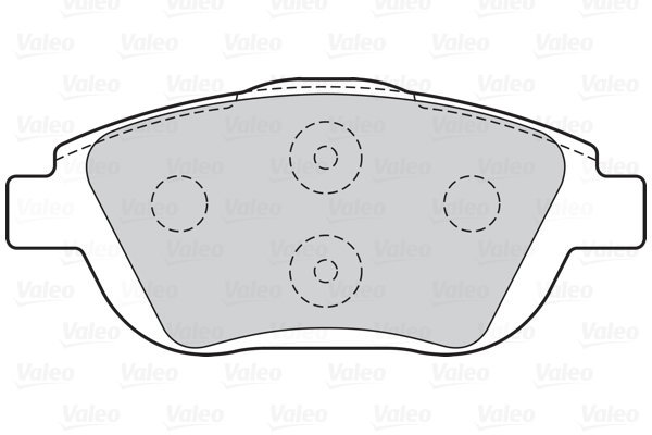 VALEO Brake Pads 302218 - Brake Pads