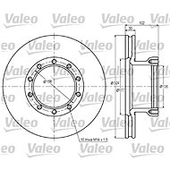 VALEO Brake Disc 187014 - Brake Disc