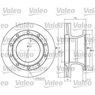 VALEO Brake Disc 187021 - Brake Disc