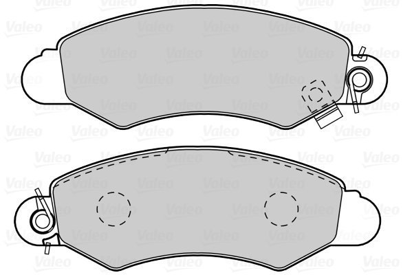 VALEO Brake Pads 302095 - Brake Pads