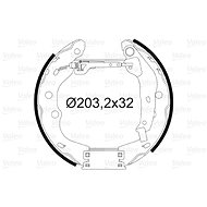 VALEO Brake Shoe Set 554863 - Brake Shoes