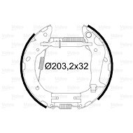 VALEO Brake Shoe Set 554886 - Brake Shoes