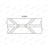 VALEO Brake Shoe Set 553831 - Brake Shoes