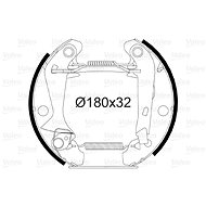 VALEO Brake Shoe Set 554512 - Brake Shoes