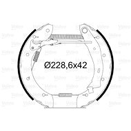 VALEO Brake Shoe Set 554608 - Brake Shoes