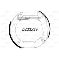 VALEO Brake Shoe Set 554752 - Brake Shoes
