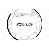 VALEO Brake Shoe Set 554857 - Brake Shoes