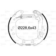 VALEO Brake Shoe Set 554890 - Brake Shoes