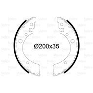 VALEO Brake Shoe Set 562994 - Brake Shoes