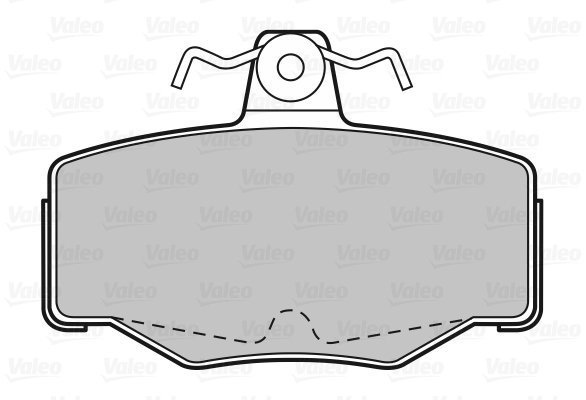 VALEO Brake Pads 598057 - Brake Pads