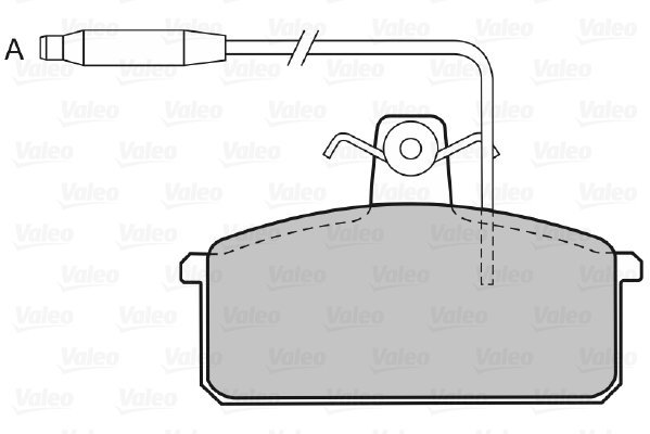 VALEO Brake Pads 598093 - Brake Pads