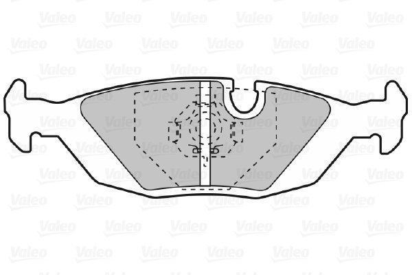 VALEO Brake Pads 598103 - Brake Pads
