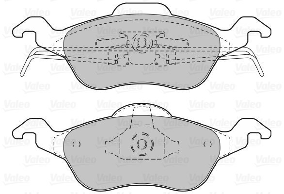 VALEO Brake Pads 598317 - Brake Pads