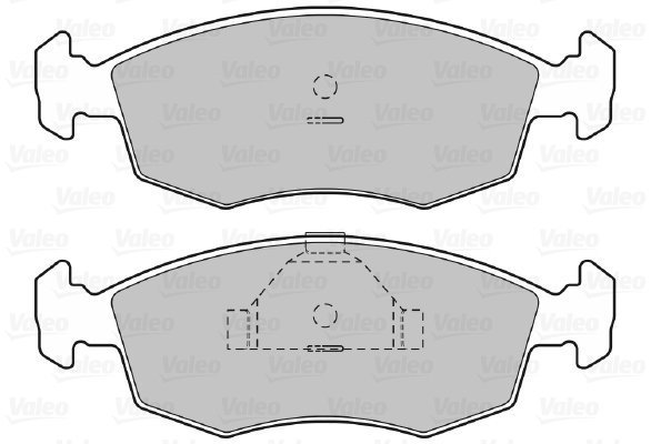 VALEO Brake Pads 598335 - Brake Pads
