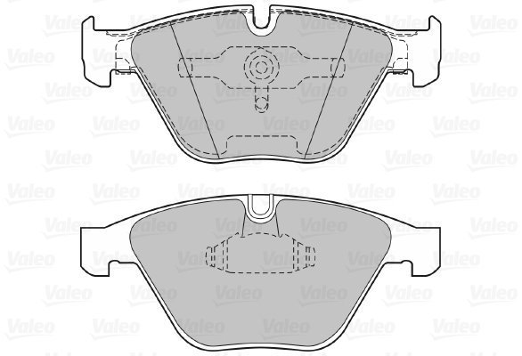 VALEO Brake Pads 598410 - Brake Pads