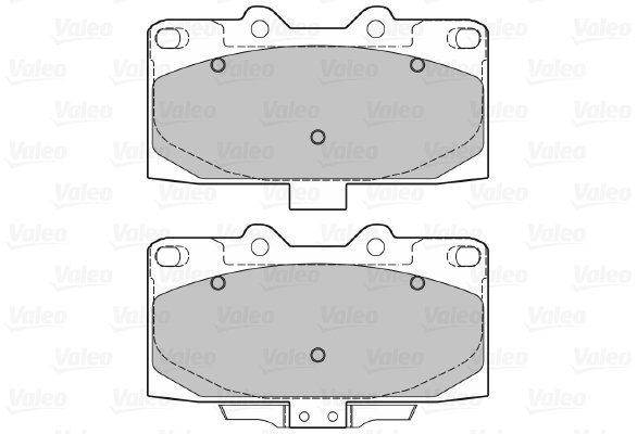 VALEO Brake Pads 598476 - Brake Pads