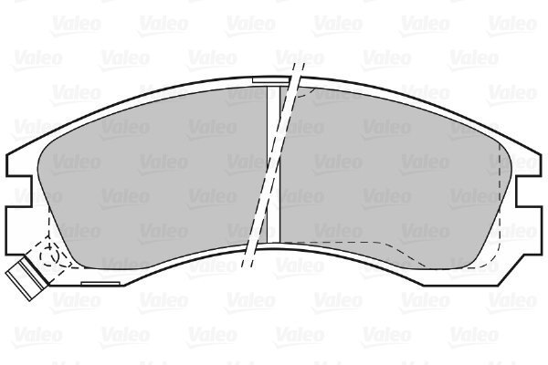 VALEO Brake Pads 598517 - Brake Pads