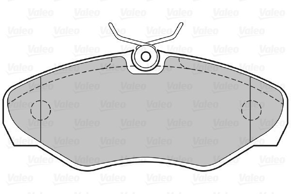 VALEO Brake Pads 598545 - Brake Pads