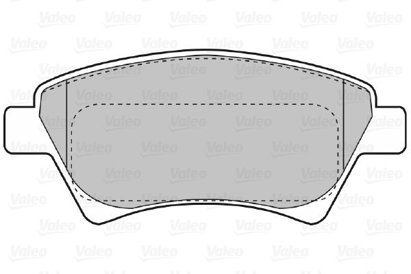 VALEO Brake Pads 598558 - Brake Pads