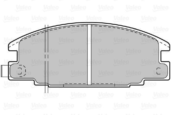 VALEO Brake Pads 598020 - Brake Pads