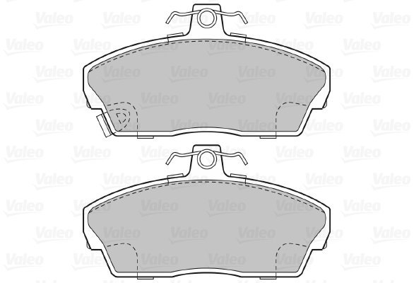 VALEO Brake Pads 598022 - Brake Pads