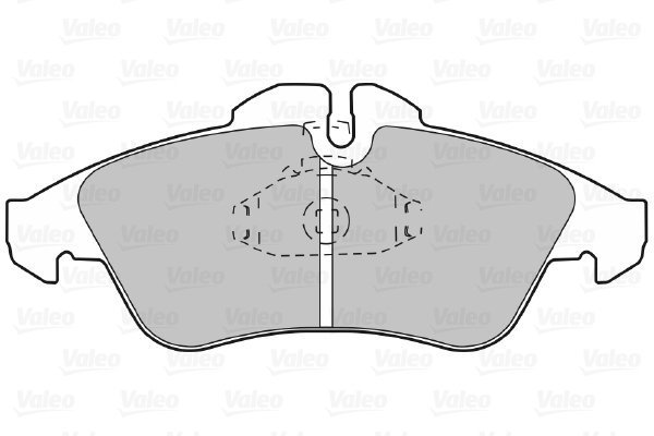 VALEO Brake Pads 598044 - Brake Pads