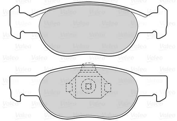 VALEO Brake Pads 598605 - Brake Pads