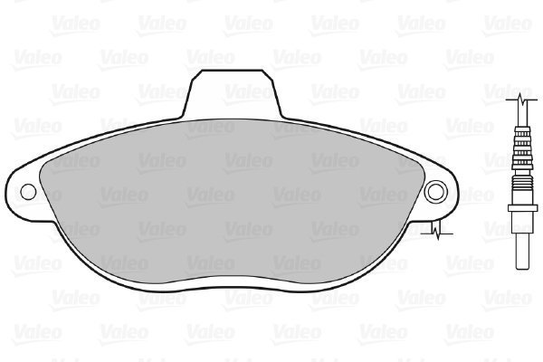 VALEO Brake Pads 598073 - Brake Pads