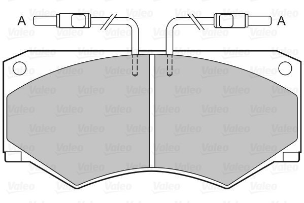 VALEO Brake Pads 598613 - Brake Pads
