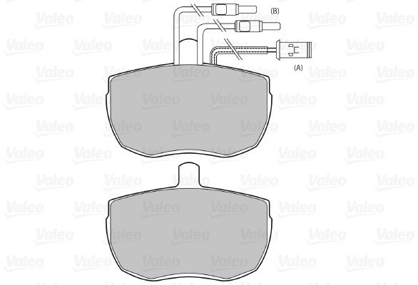 VALEO Brake Pads 598132 - Brake Pads