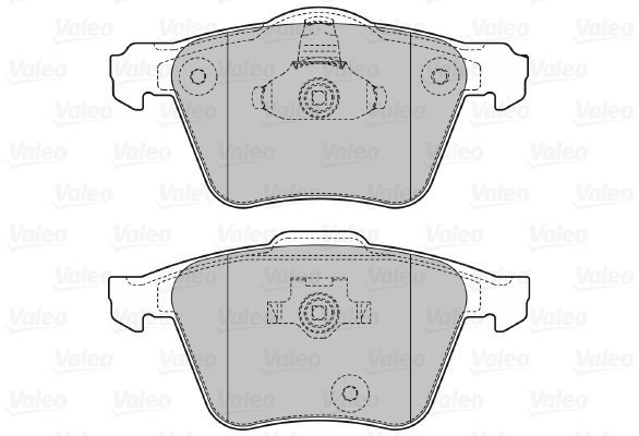 VALEO Brake Pads 598657 - Brake Pads