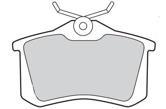 VALEO Brake Pads 598180 - Brake Pads
