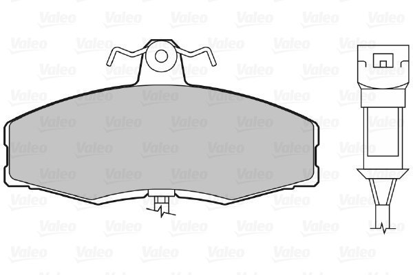 VALEO Brake Pads 598217 - Brake Pads
