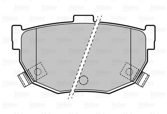 VALEO Brake Pads 598817 - Brake Pads