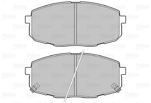 VALEO Brake Pads 598842 - Brake Pads