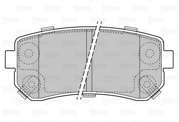 VALEO Brake Pads 598867 - Brake Pads