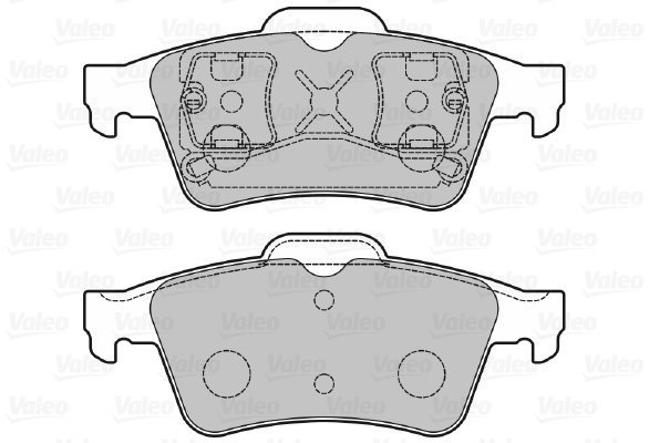 VALEO Brake Pads 598472 - Brake Pads