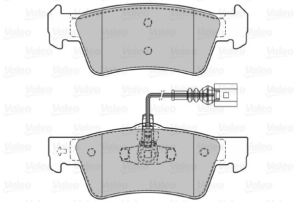 VALEO Brake Pads 598946 - Brake Pads