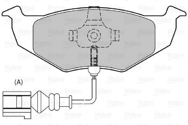 VALEO Brake Pads 598488 - Brake Pads