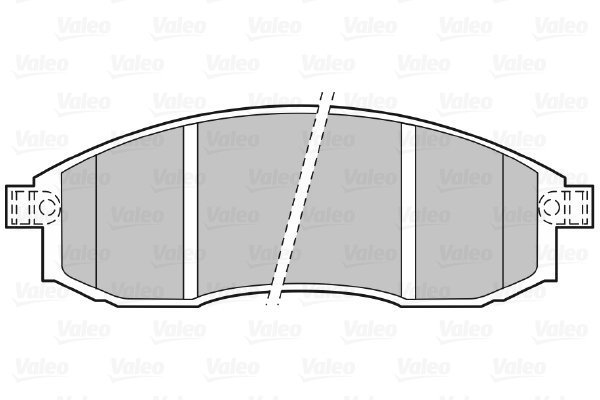 VALEO Brake Pads 598523 - Brake Pads