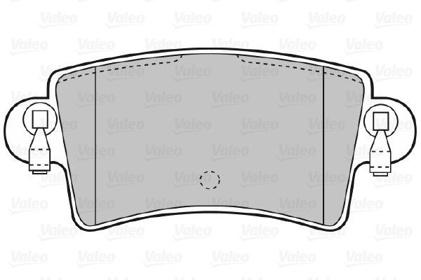 VALEO Brake Pads 598538 - Brake Pads