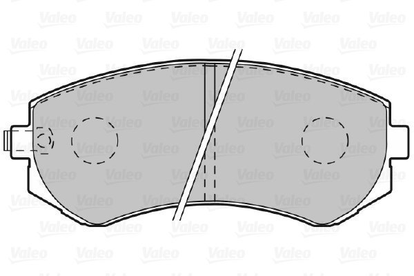 VALEO Brake Pads 601002 - Brake Pads