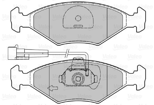 VALEO Brake Pads 601019 - Brake Pads