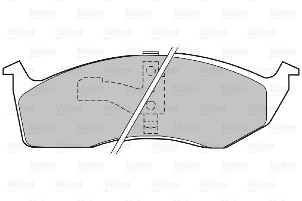 VALEO Brake Pads 598556 - Brake Pads