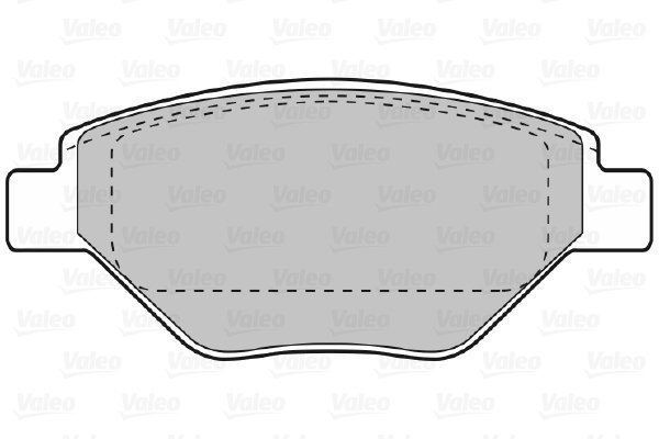 VALEO Brake Pads 598557 - Brake Pads